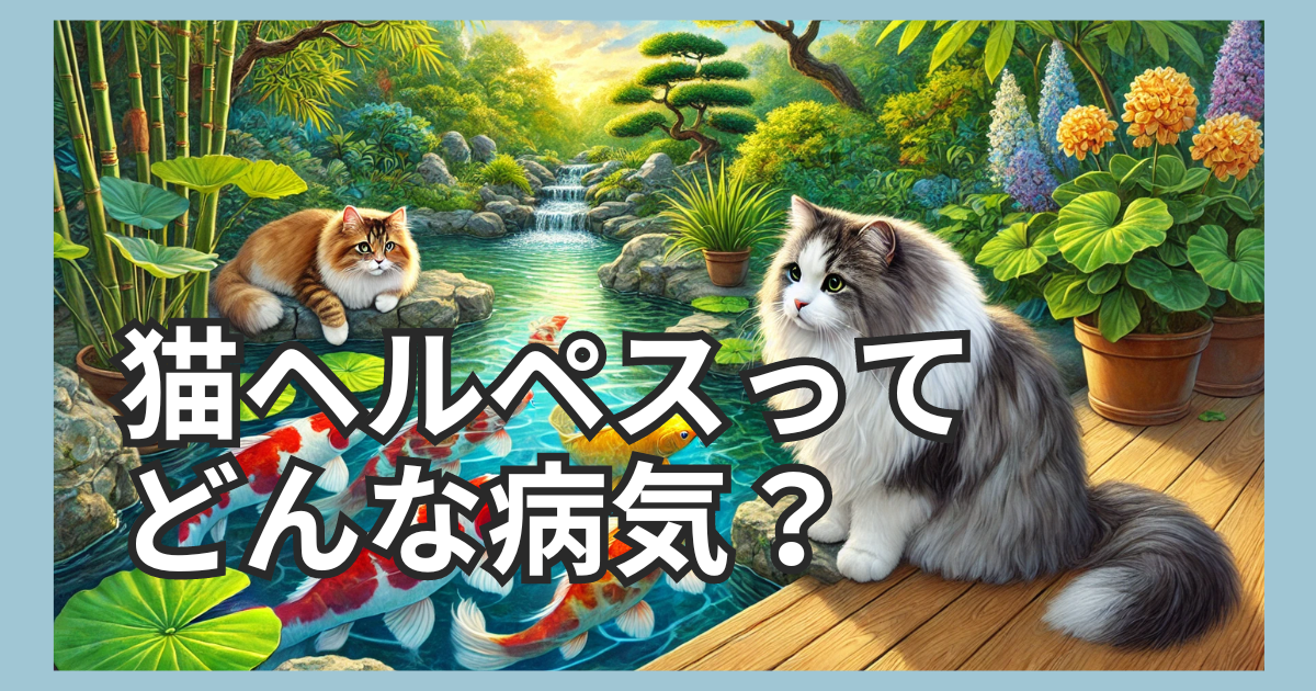 猫ヘルペスってどんな病気？