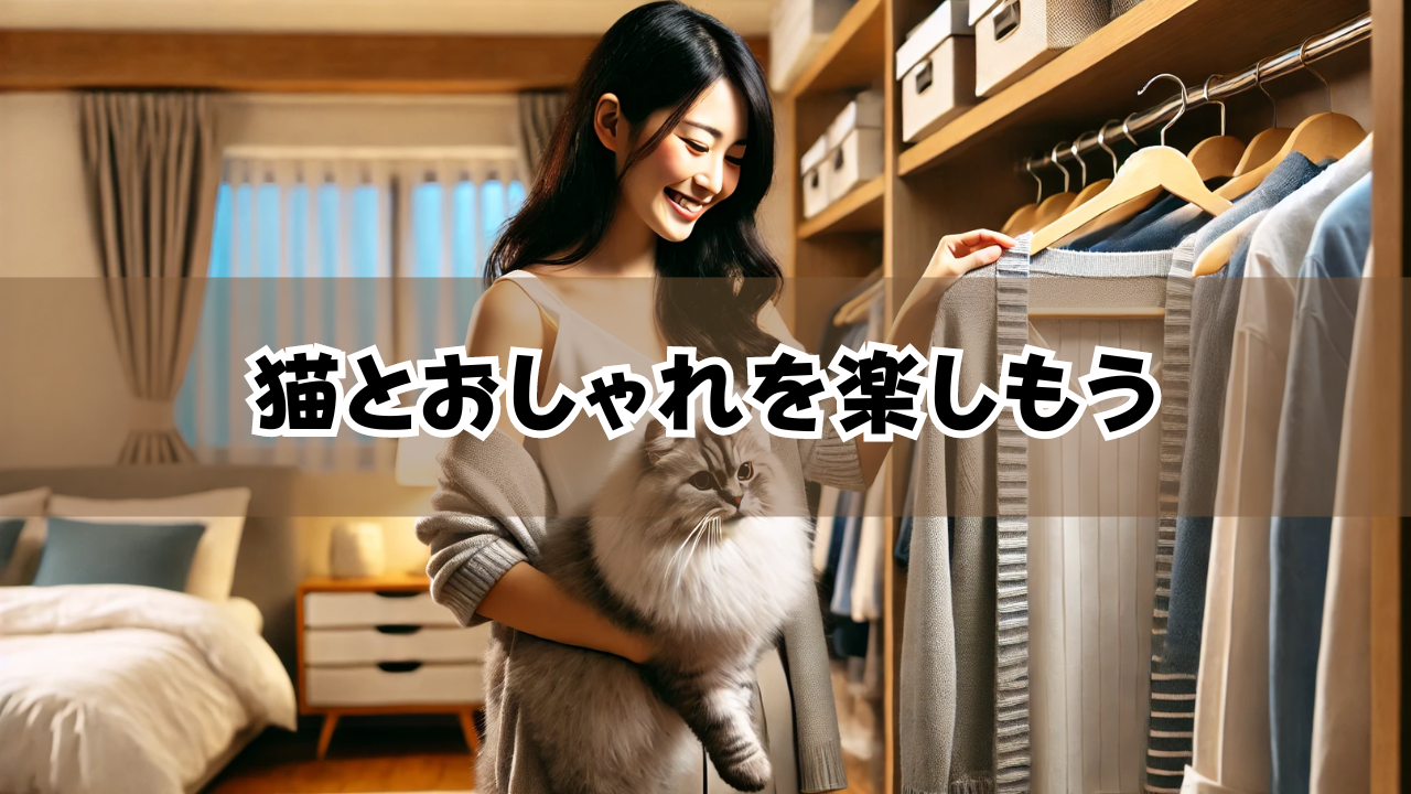 猫とおしゃれを楽しもう