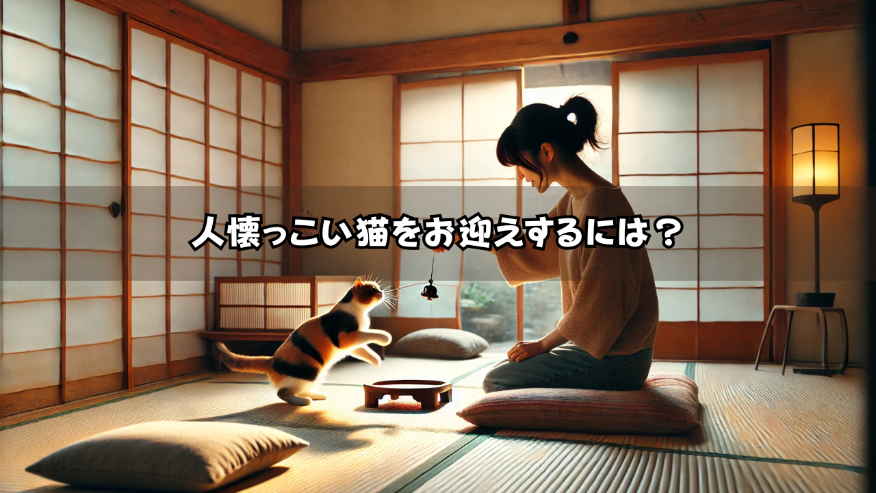 人懐っこい猫をお迎えするには？