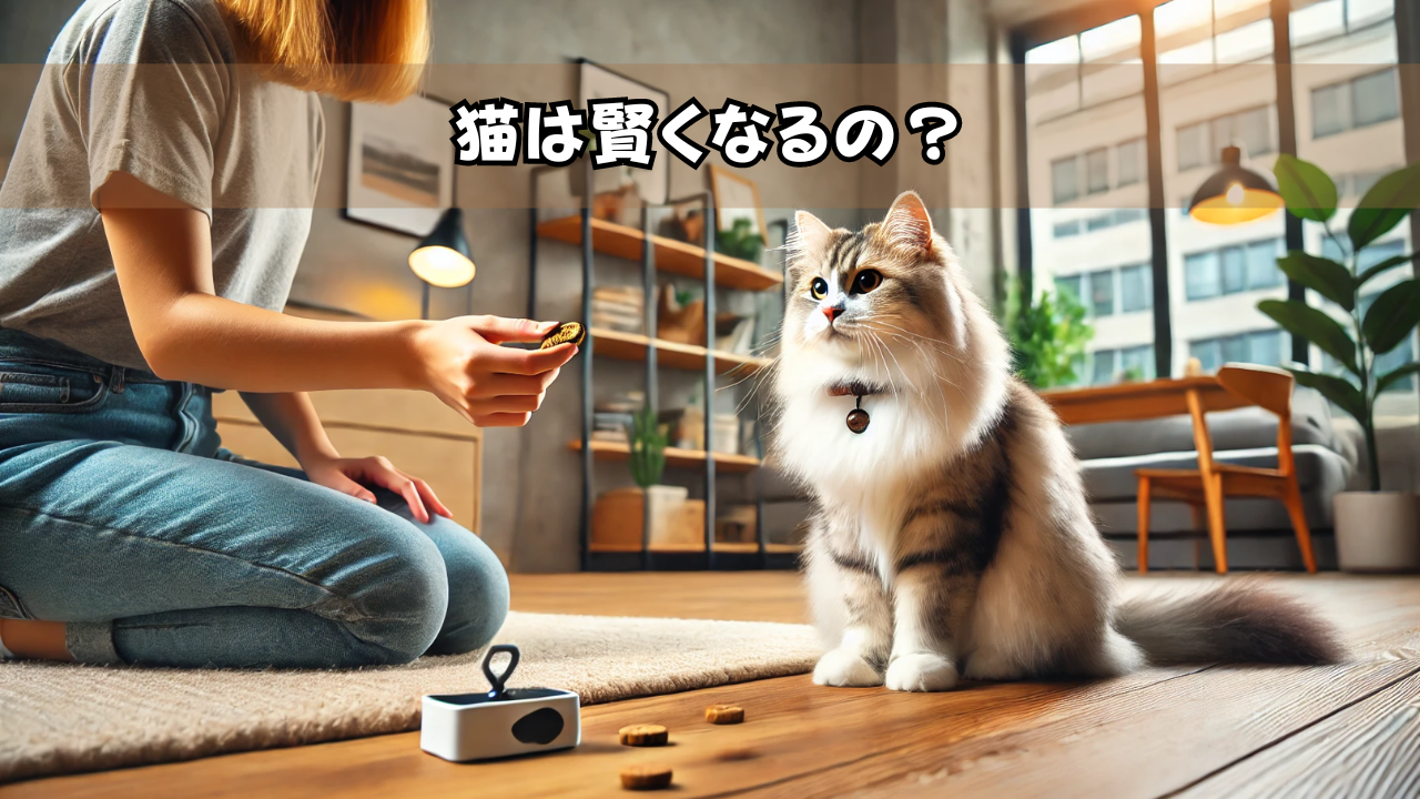 猫は賢くなるの？