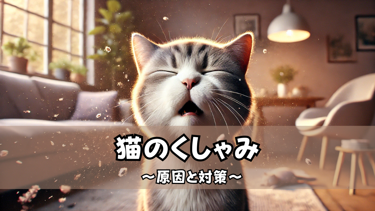 猫のくしゃみ